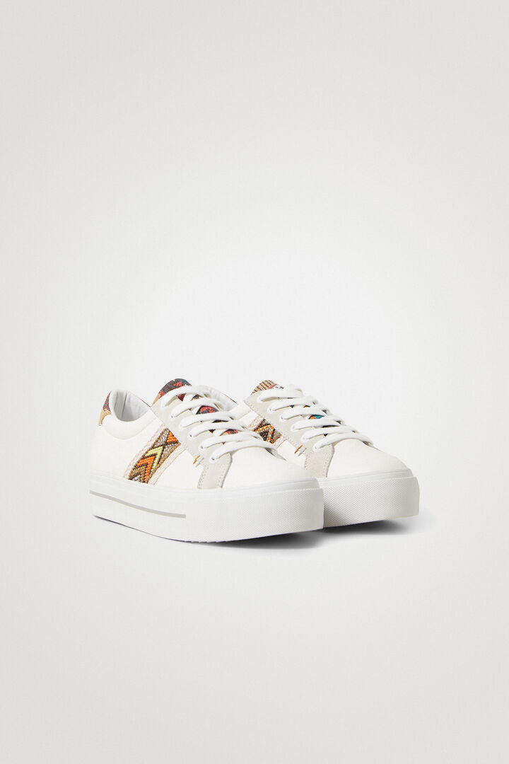 Sneakers suela gruesa étnicas | Desigual