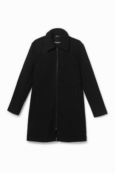 3/4 coat synthetic fleece | Desigual
