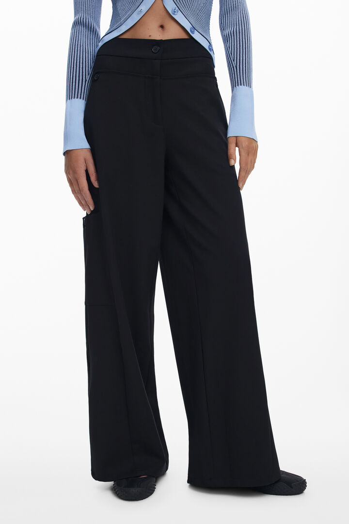 Balloon tailored trousers | Desigual