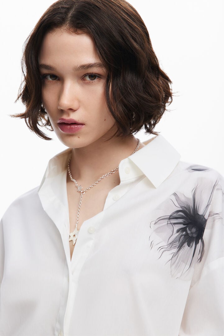 Poppy print shirt | Desigual