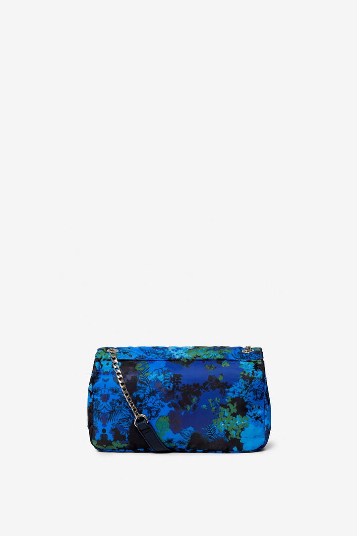 Borsa trapuntata con camouflage floreale | Desigual