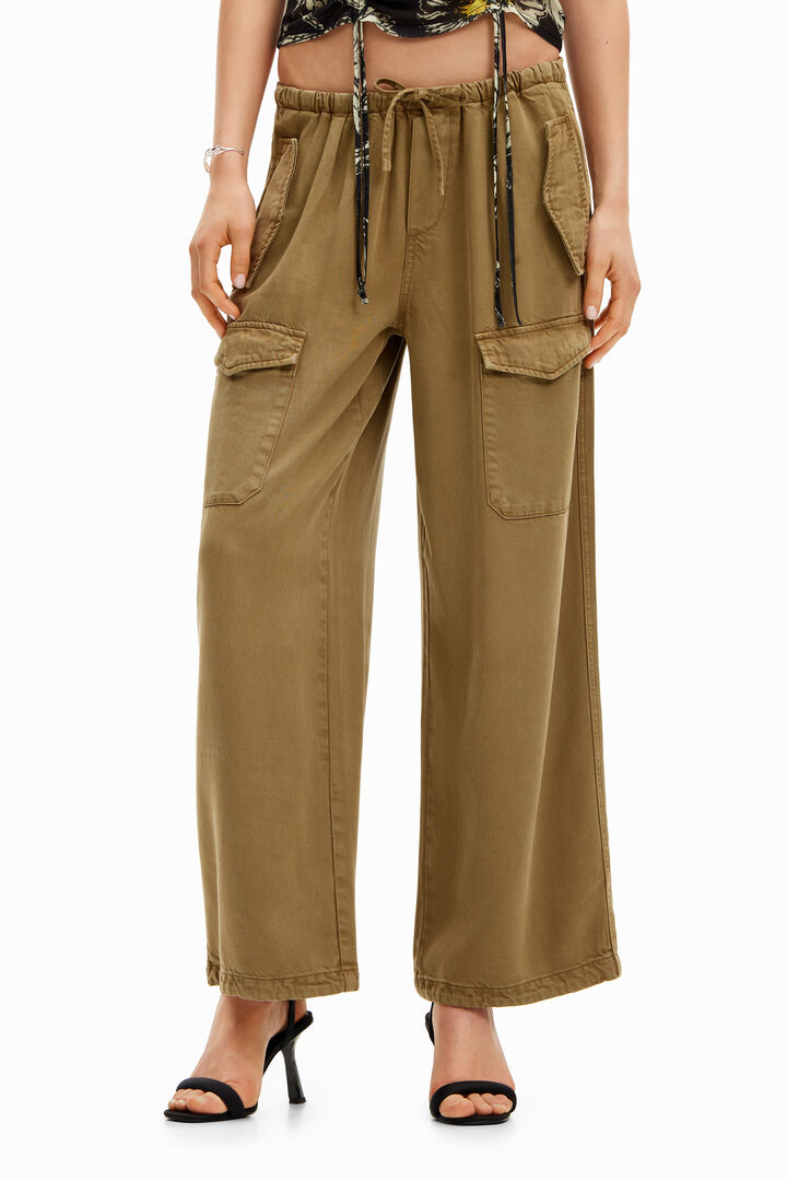 Pantalons cargo Wide leg | Desigual