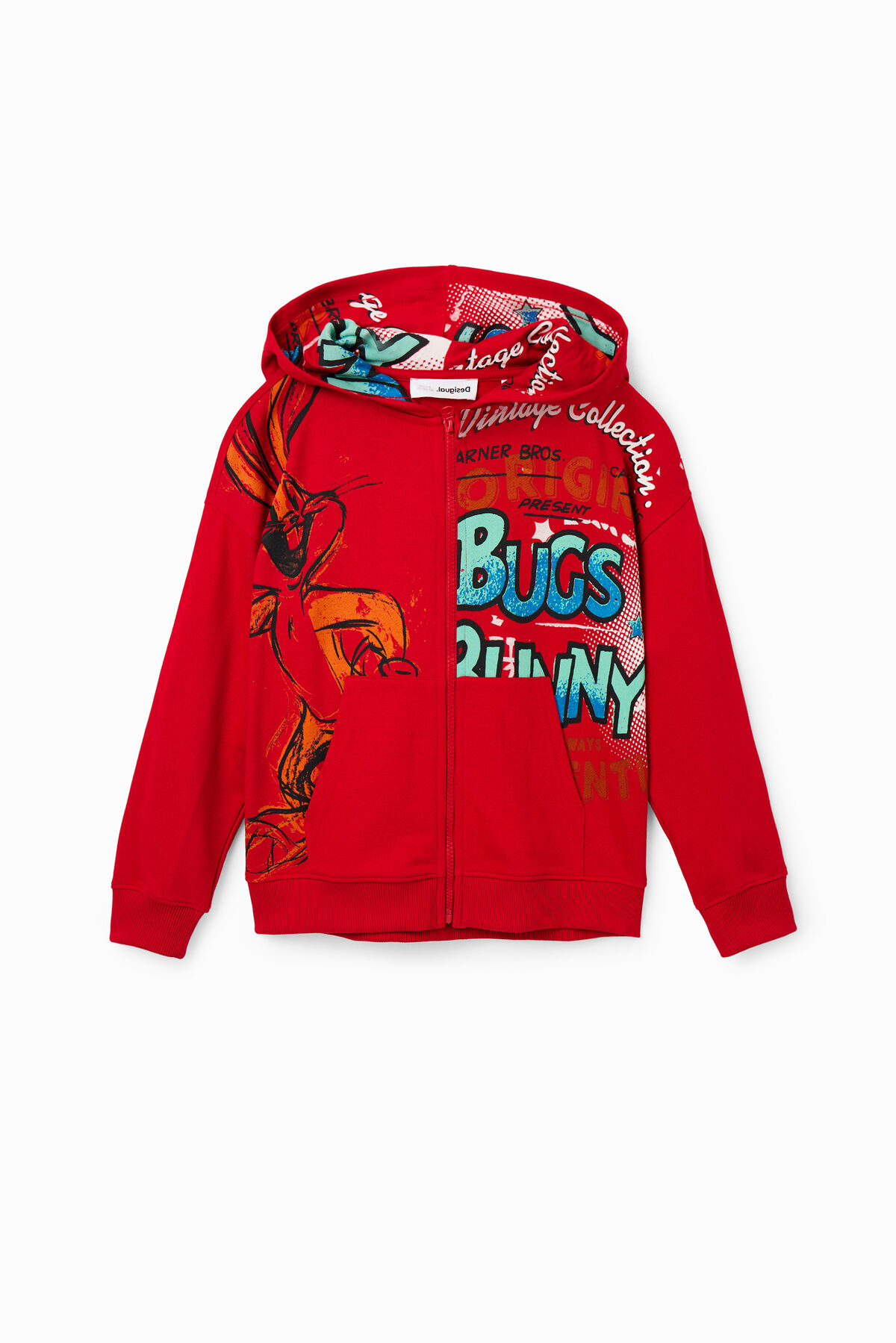 for boys and girls Bugs Bunny hoodie I Desigual.com