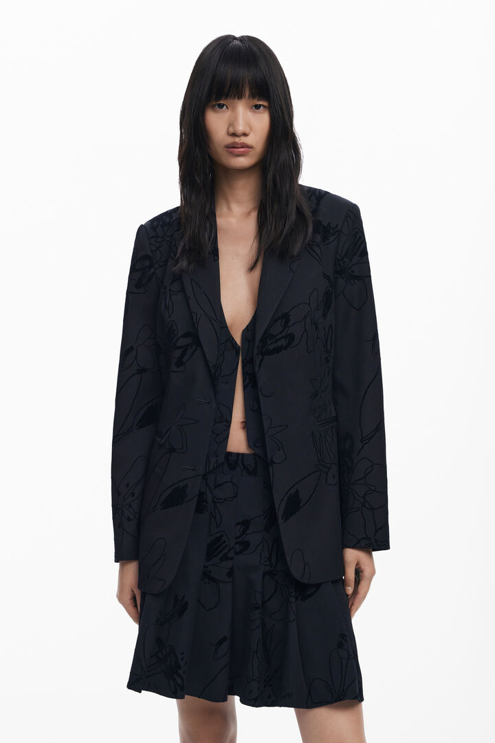 Velvet blazer