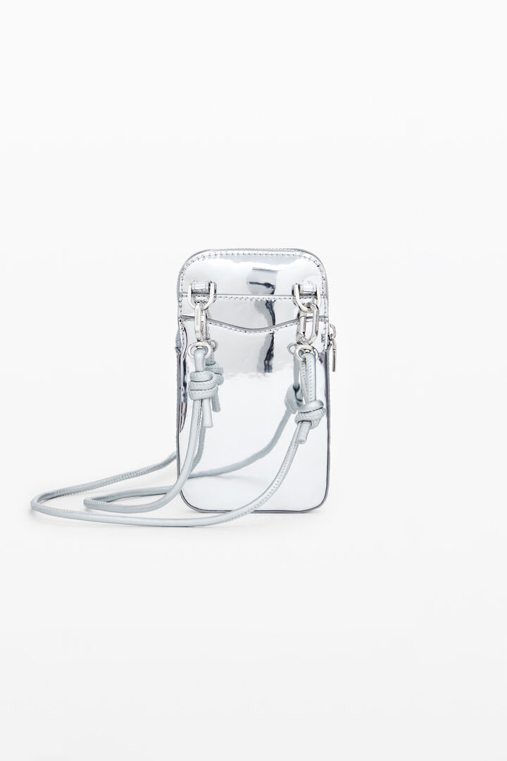 Phone holder-wallet with leather effect | Desigual