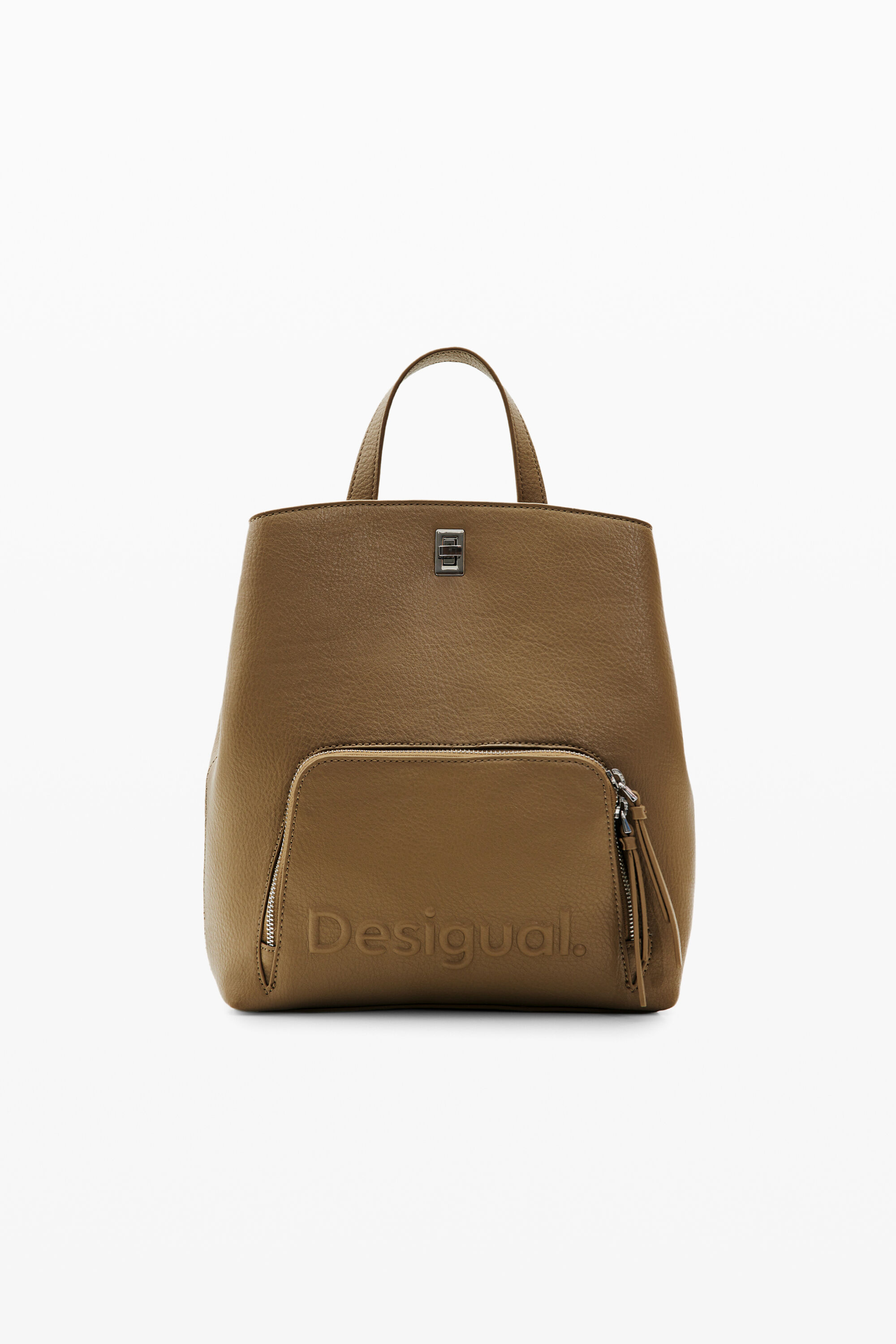 Desigual, Mehrzweck-Rucksack S, Polyurethan, GrüN, U