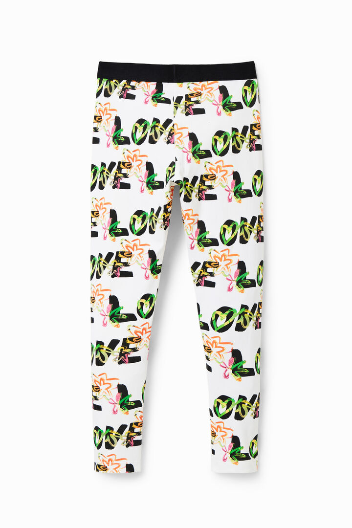 Leggings flors Love | Desigual