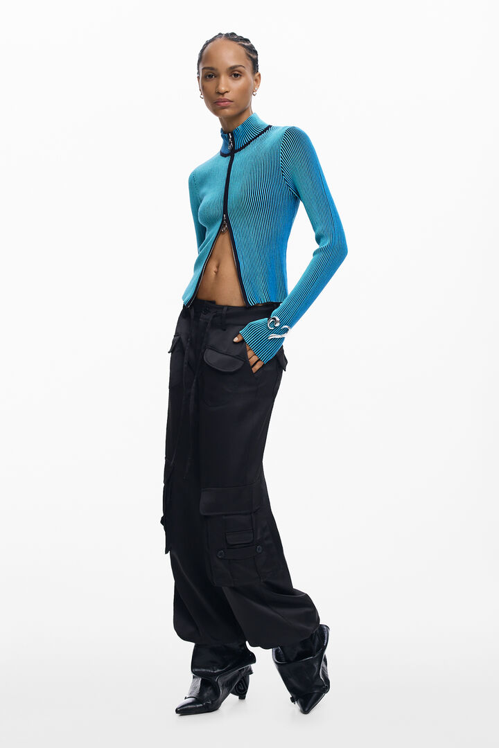 JERSEY CUELLO ALTO ZIPPER | Desigual