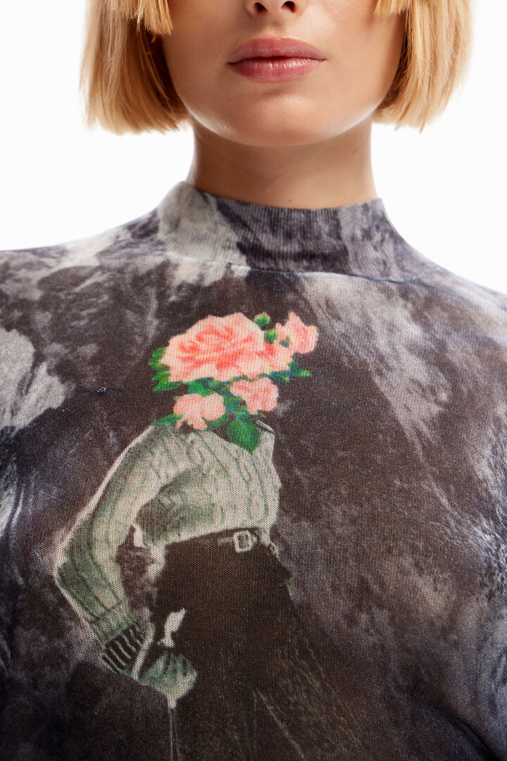 Maglione sottile sfocato | Desigual