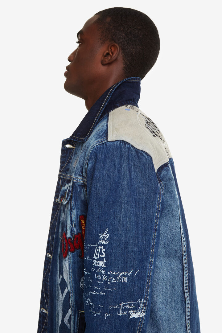 Jean jacket patches | Desigual
