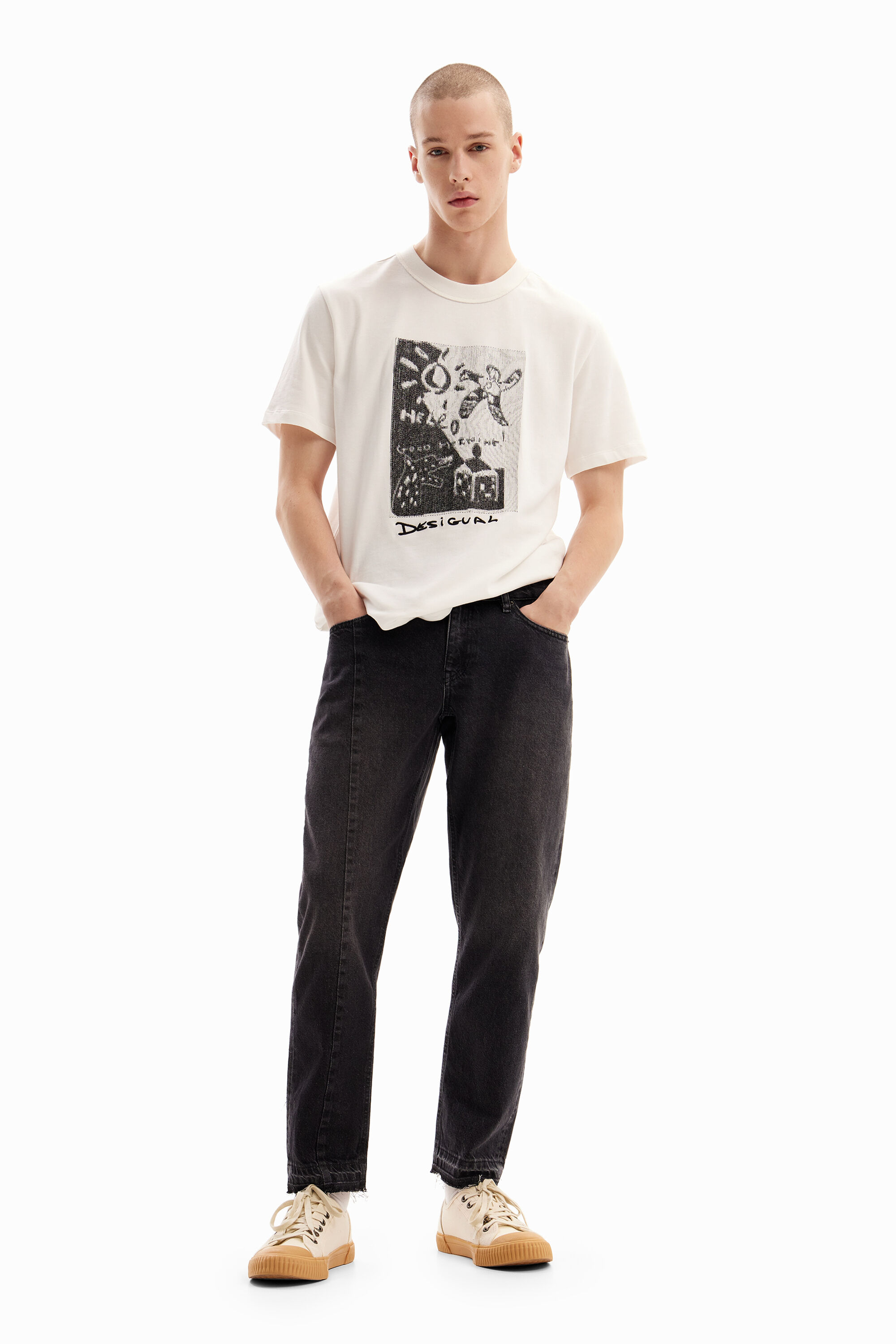 Jeans a carota hotsell uomo