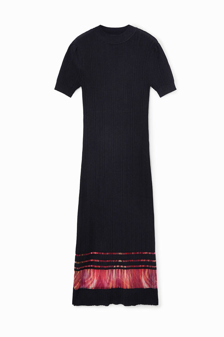 Pleated midi-dress | Desigual