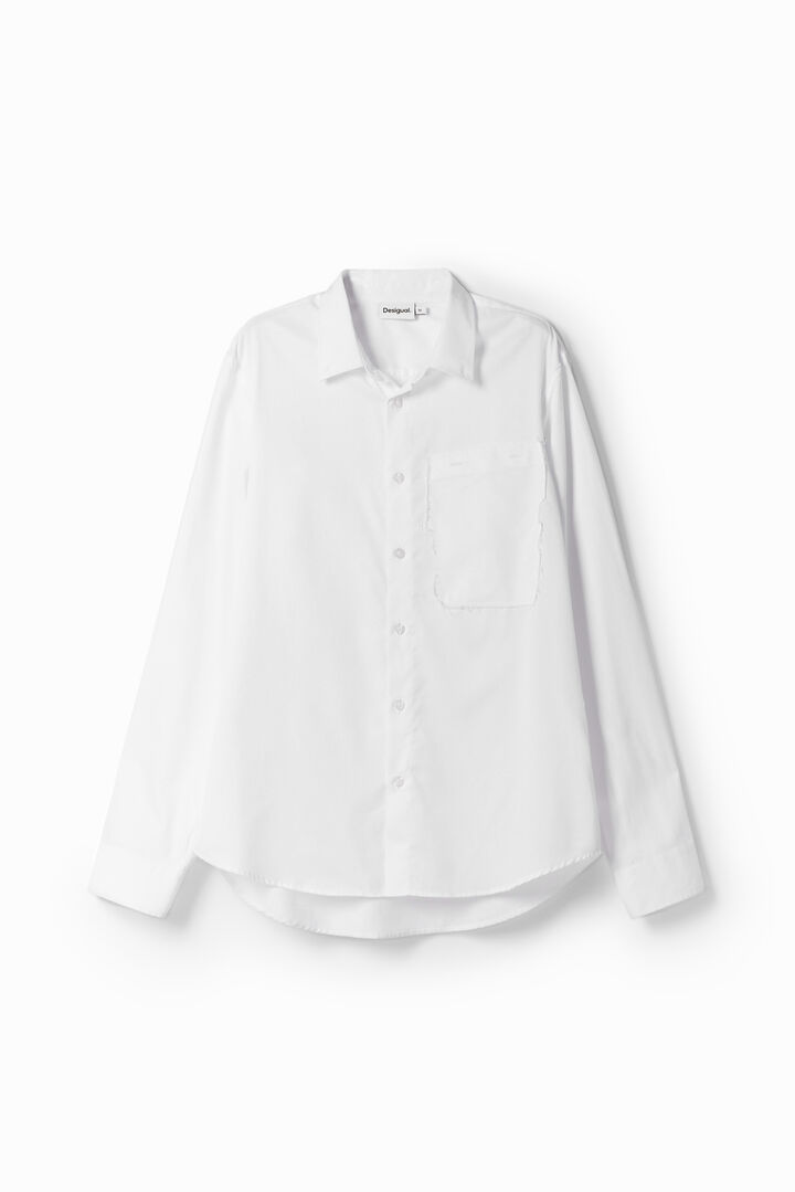 Camisa popelín patchwork | Desigual