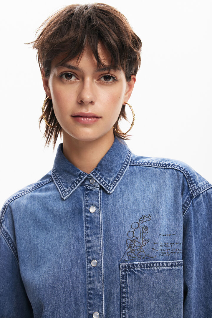Mickey Mouse denim shirt | Desigual