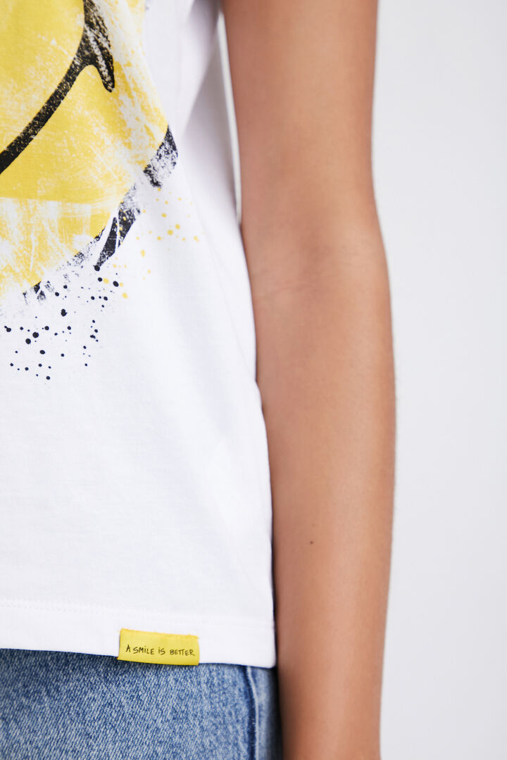 Smiley mintás póló | Desigual