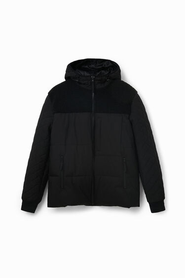 Plain hooded jacket | Desigual