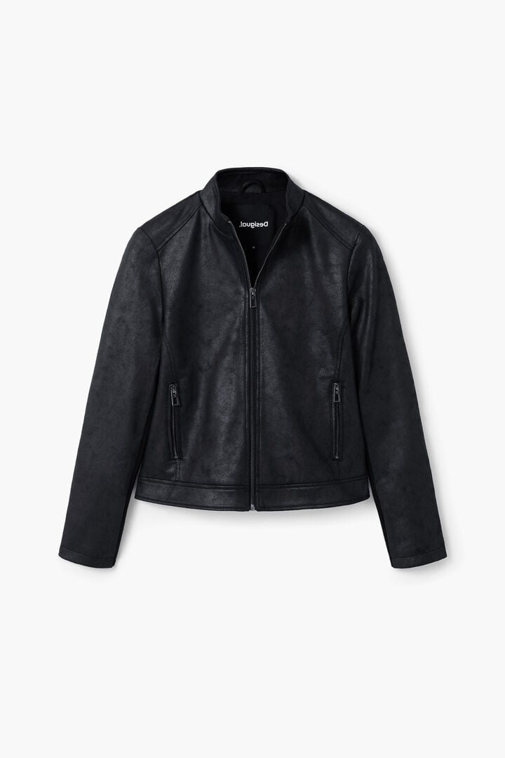 Slim biker jacket | Desigual