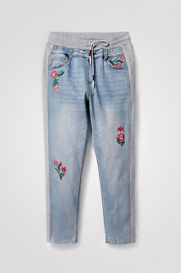 Floral jogger jeans | Desigual