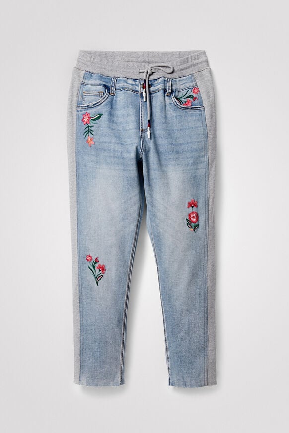 Floral jogger jeans | Desigual