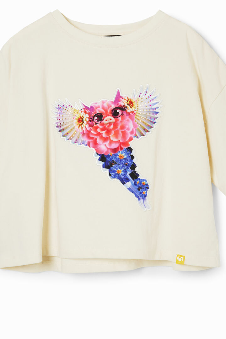 Fantasy patch T-shirt | Desigual