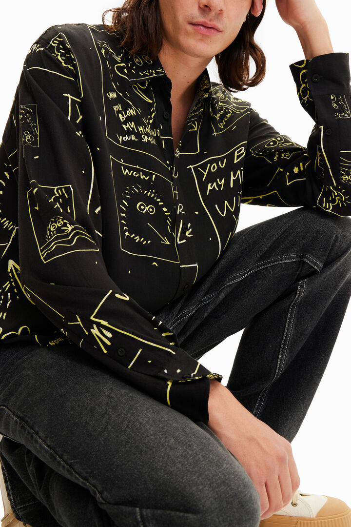 Camisa estampat contrast | Desigual