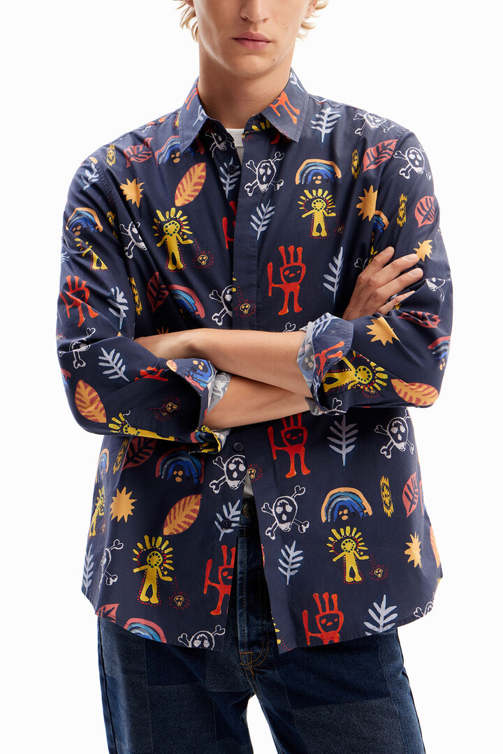 Arty poplin shirt | Desigual