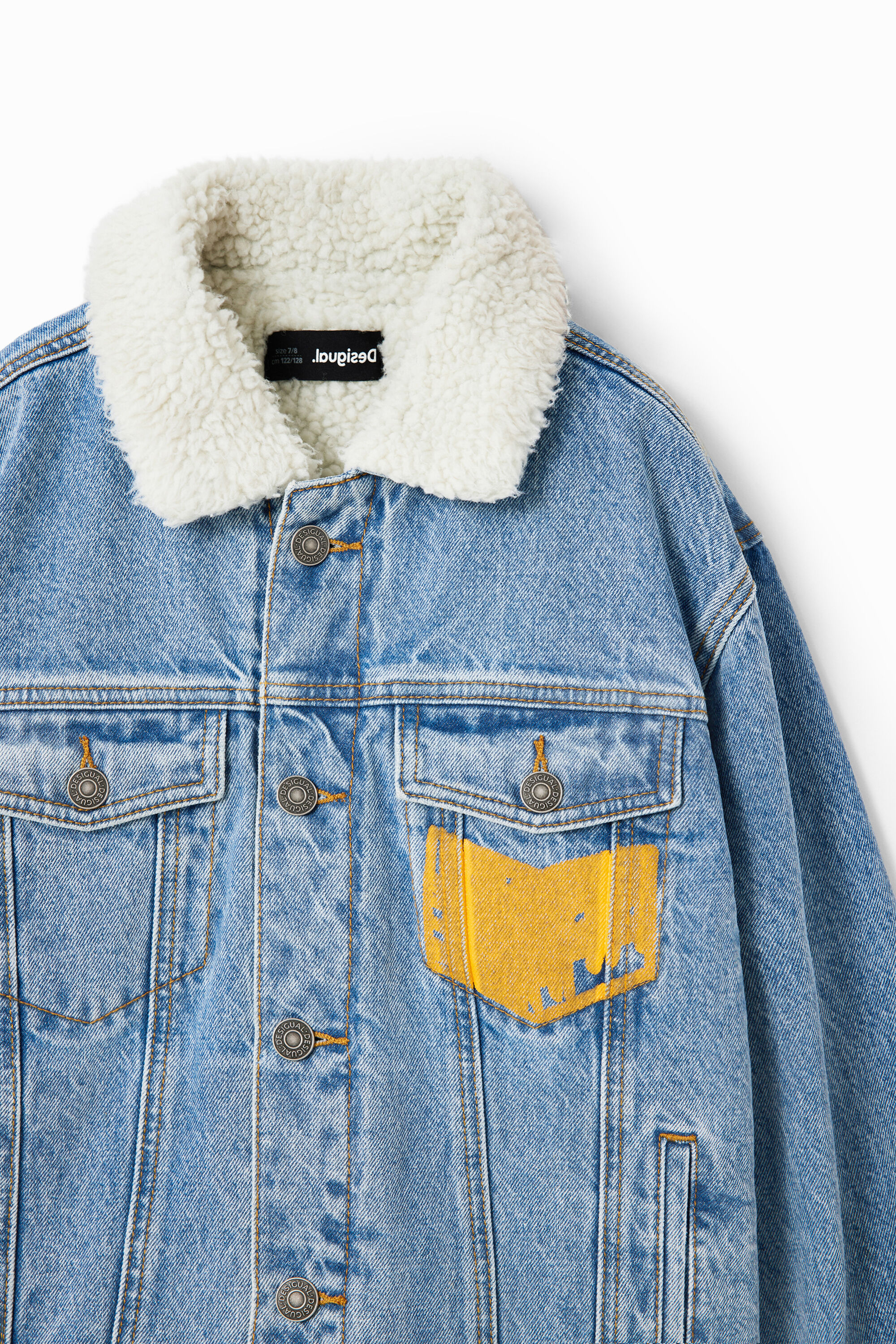 Veste en sales jean looney tunes