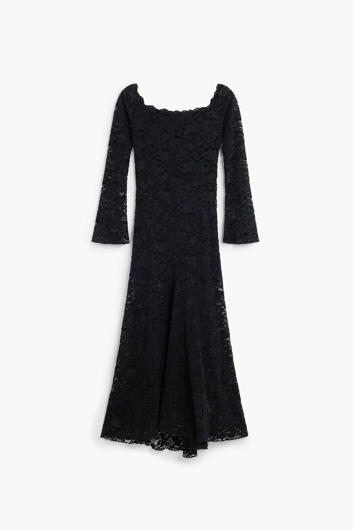 flared midi dress