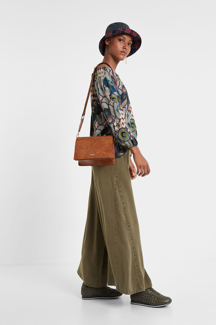 Double handle sling bag | Desigual