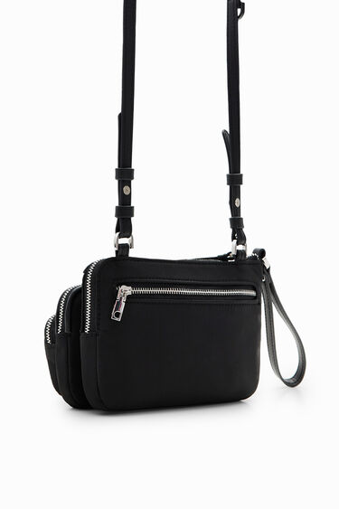 Nylon pockets mini bag | Desigual