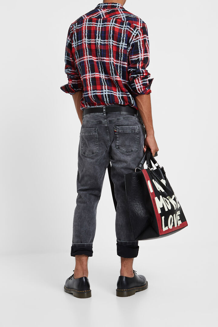 Langärmeliges Karohemd im Regular Fit | Desigual