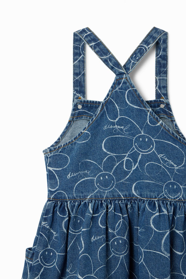 Denim Smiley Originals ® dungaree dress | Desigual