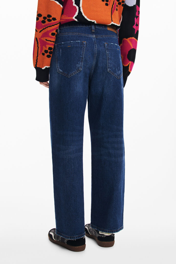 Pantalón culotte denim | Desigual
