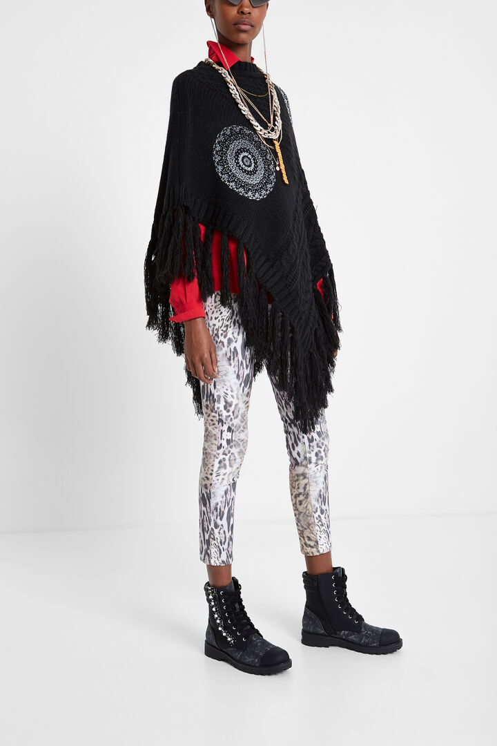 Poncho pointe mandalas | Desigual