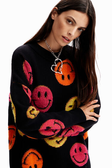 Jersey oversize Smiley® | Desigual