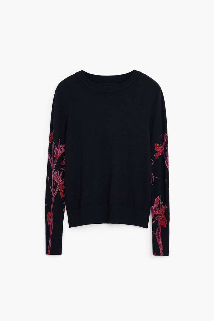 Pull manches orchidées | Desigual