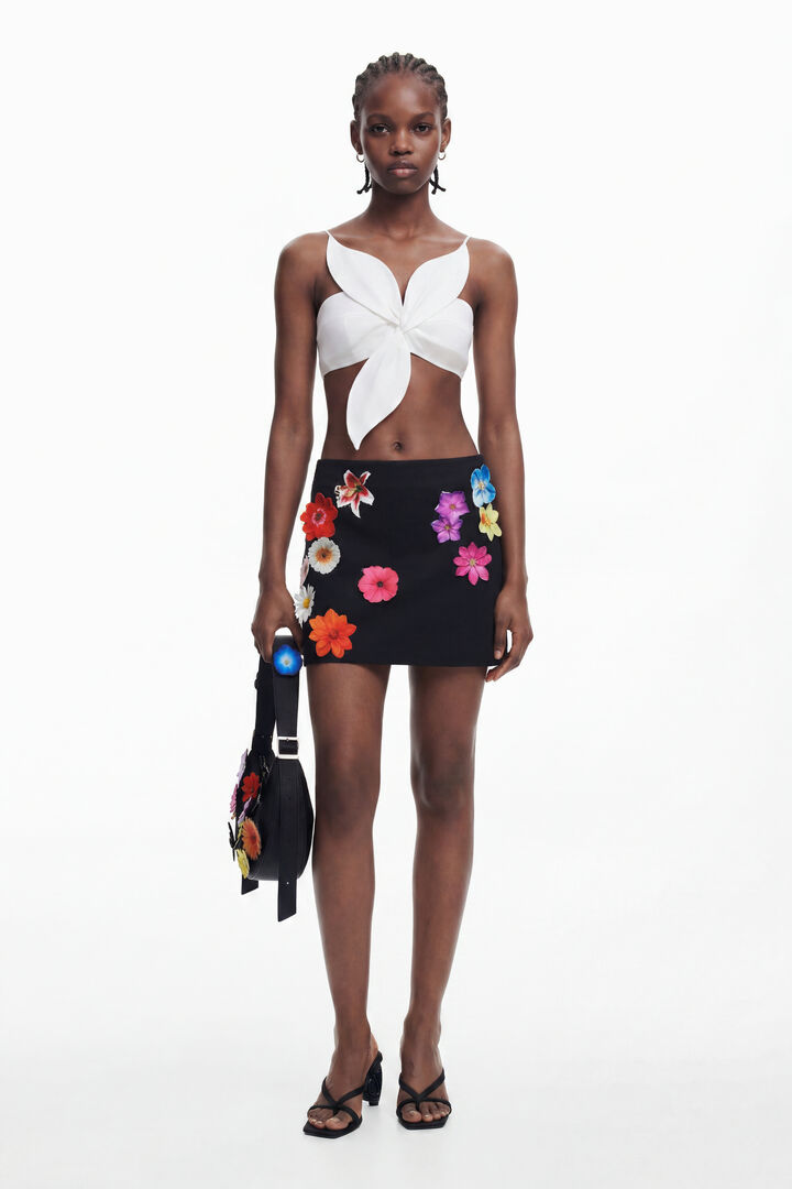 Minirock mit Blumen Tyler McGillivary