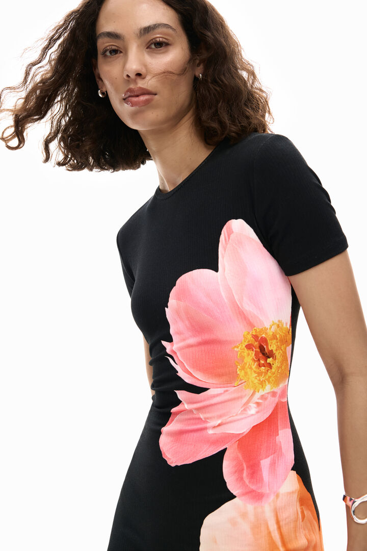 Vestido largo flores | Desigual