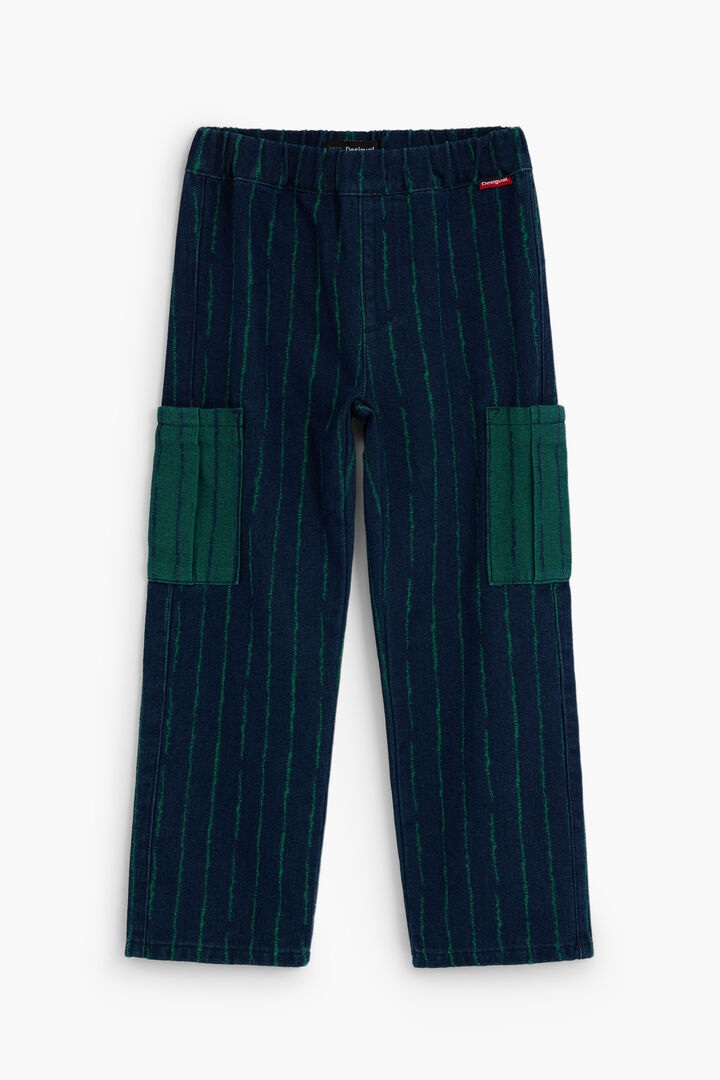 Striped jeans