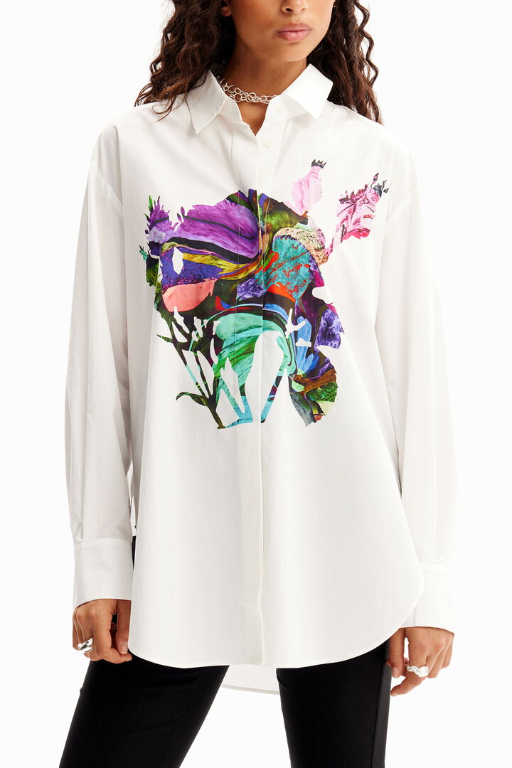 Chemise oversize arty M. Christian Lacroix | Desigual