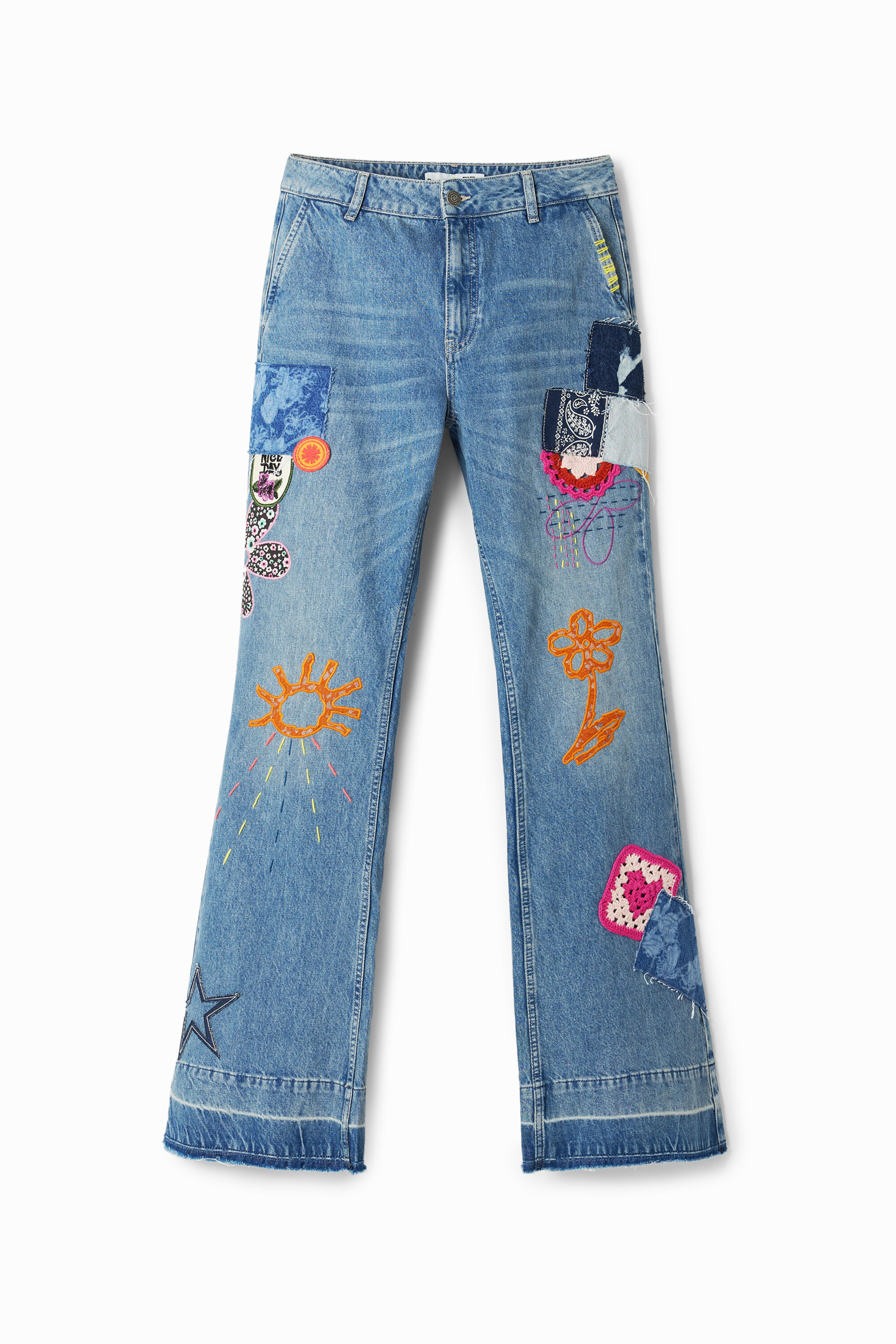 Desigual Tyler McGillivary flared jeans