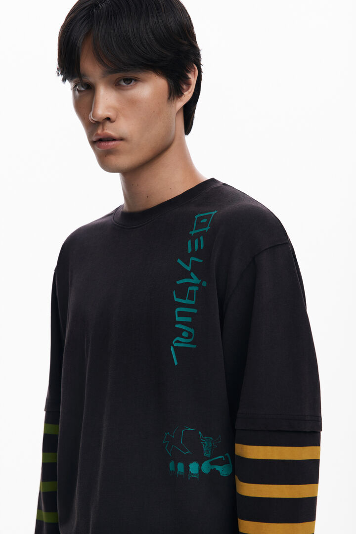 Camiseta doble manga | Desigual