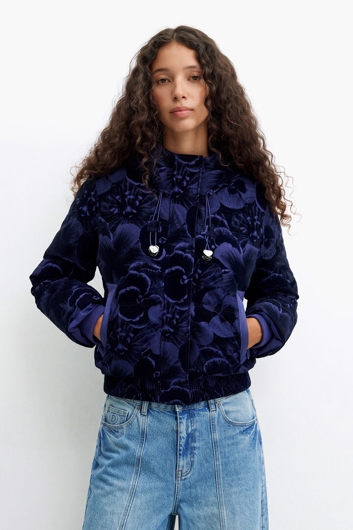 Manteau matelass&eacute; court