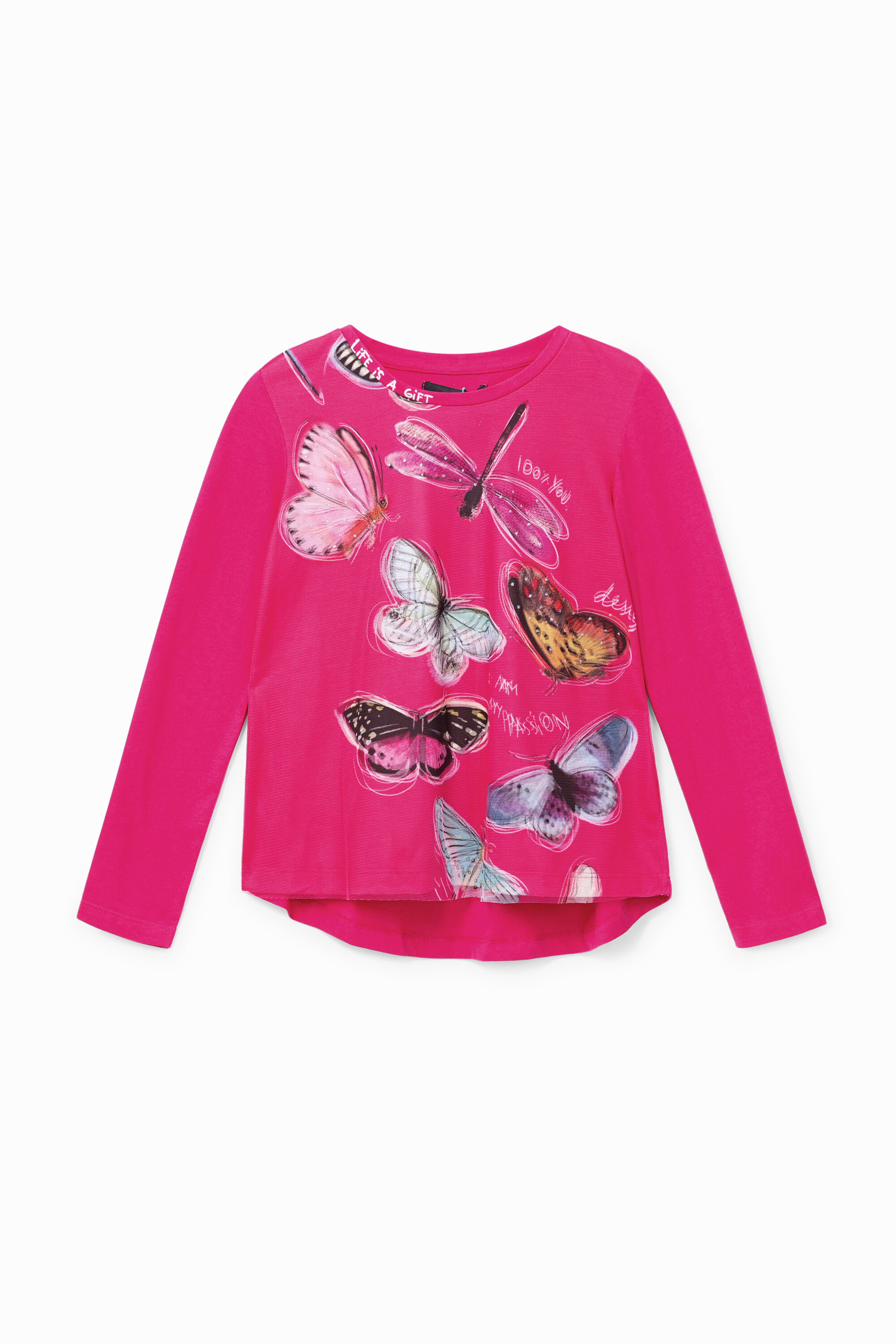 T-shirt 3D butterflies