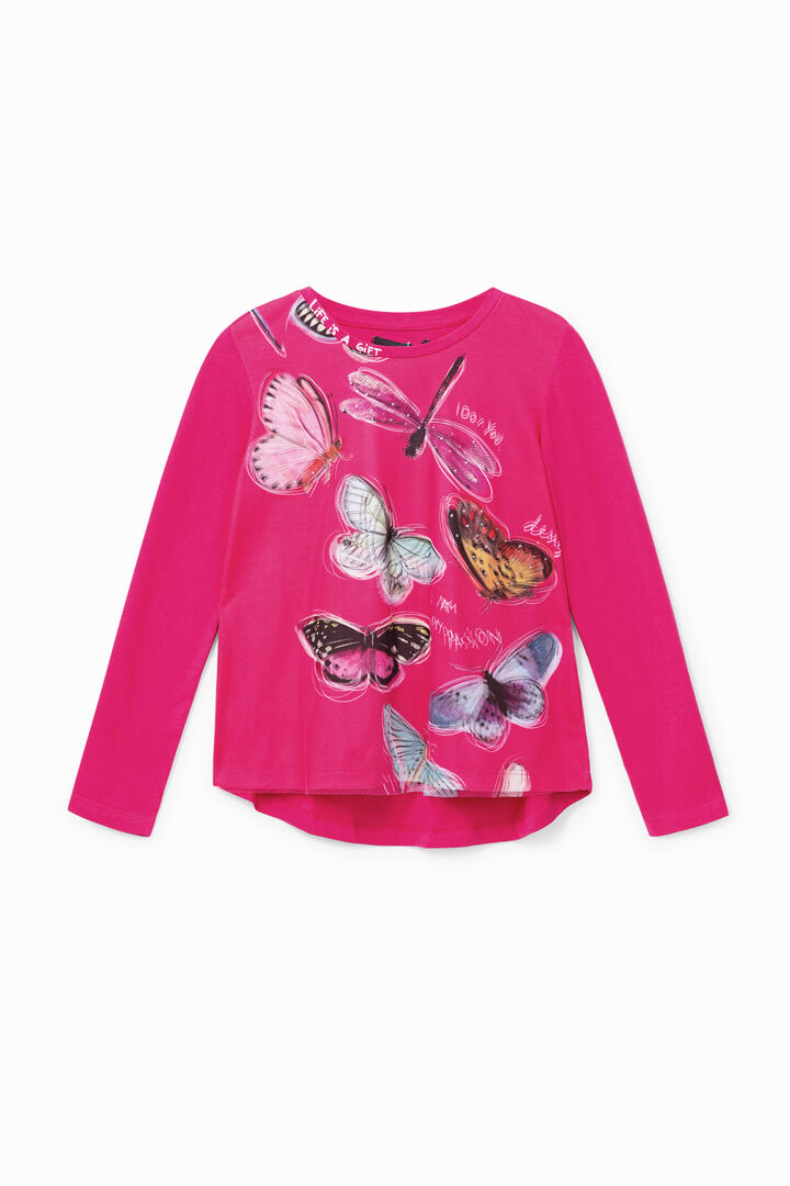 Camiseta mariposas 3D | Desigual