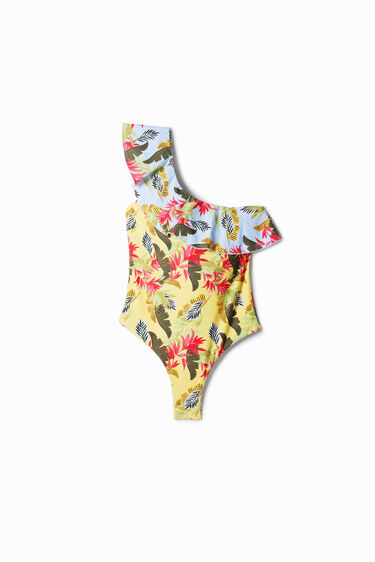 Jungle ruffle swimsuit | Desigual