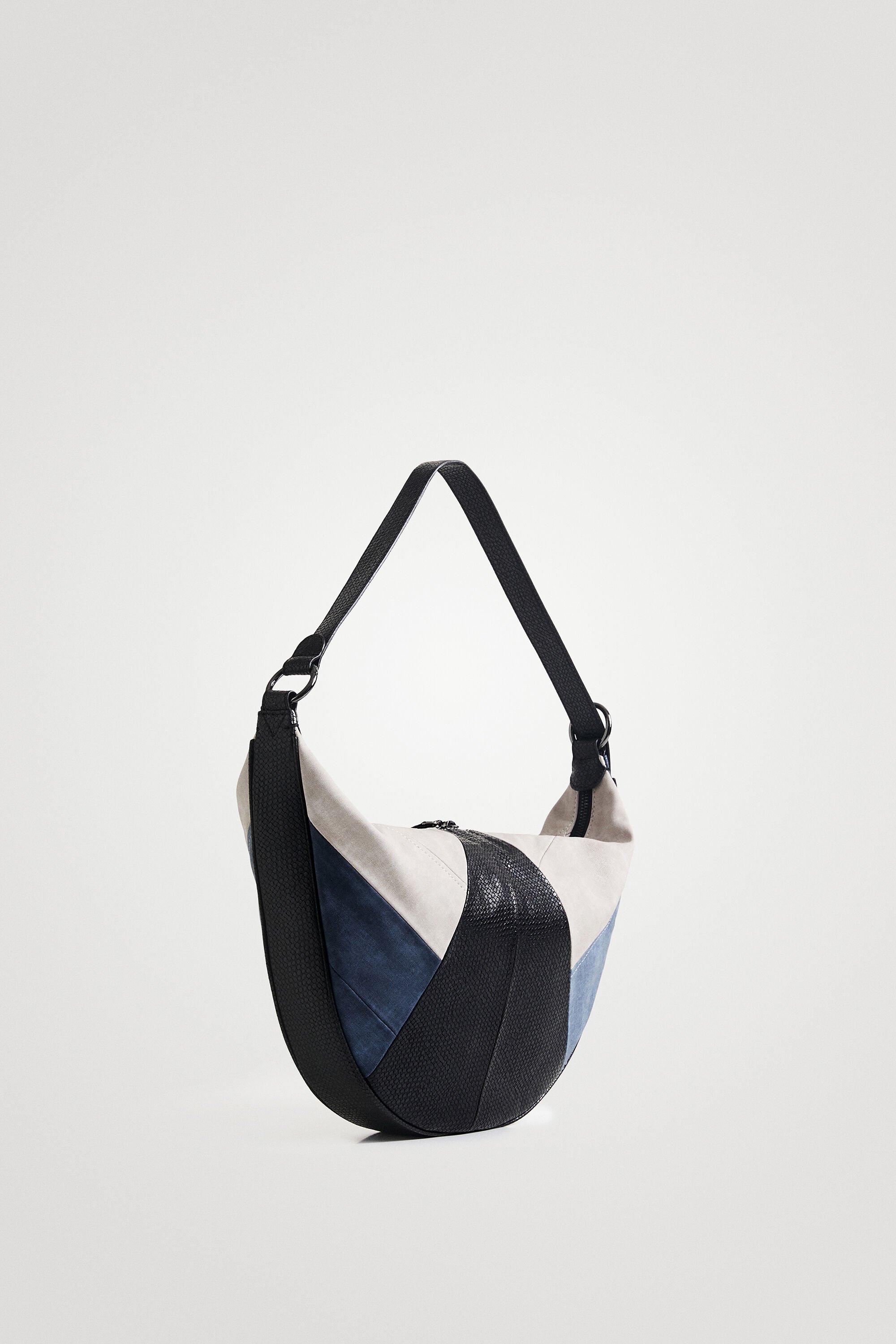 Sac desigual demi lune sales