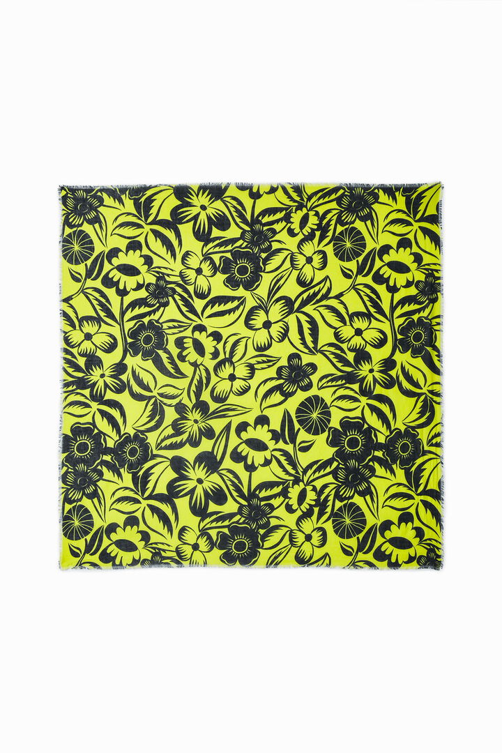 Foulard fleuri