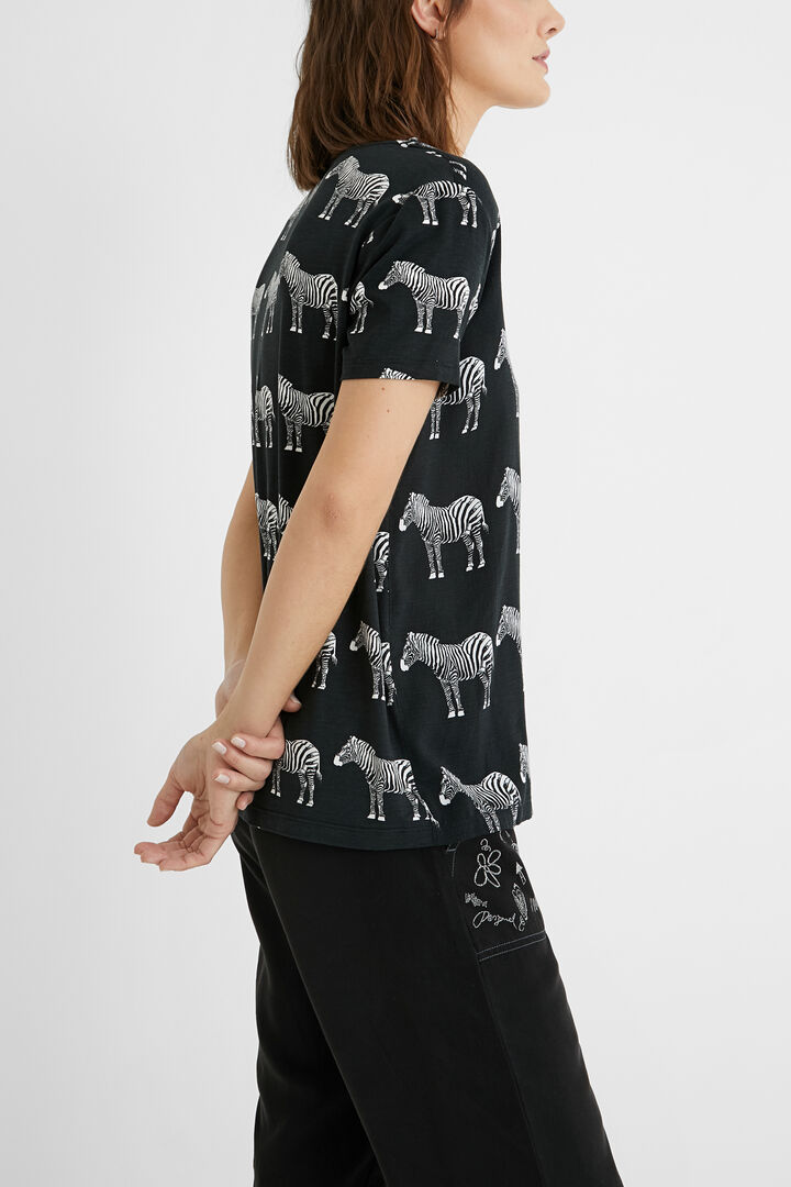 Camiseta manga corta zebras | Desigual