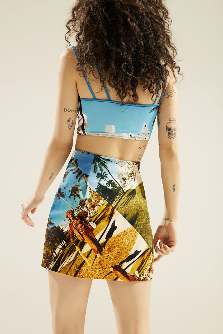 
サウス・ビーチ ミニスカート | Desigual